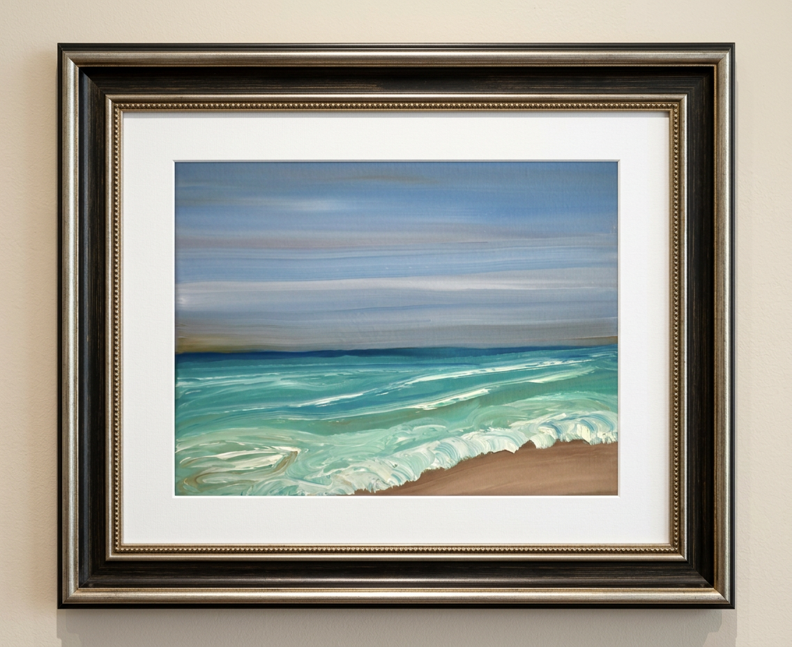 At Dusk Sea Shore