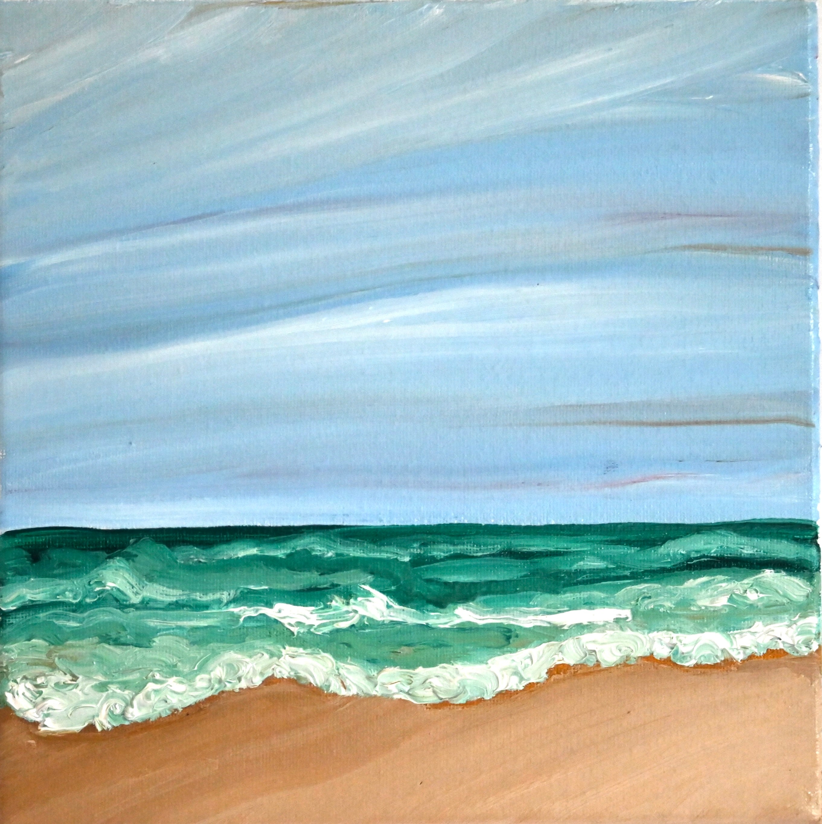 The River Near Me Original 8"x8"