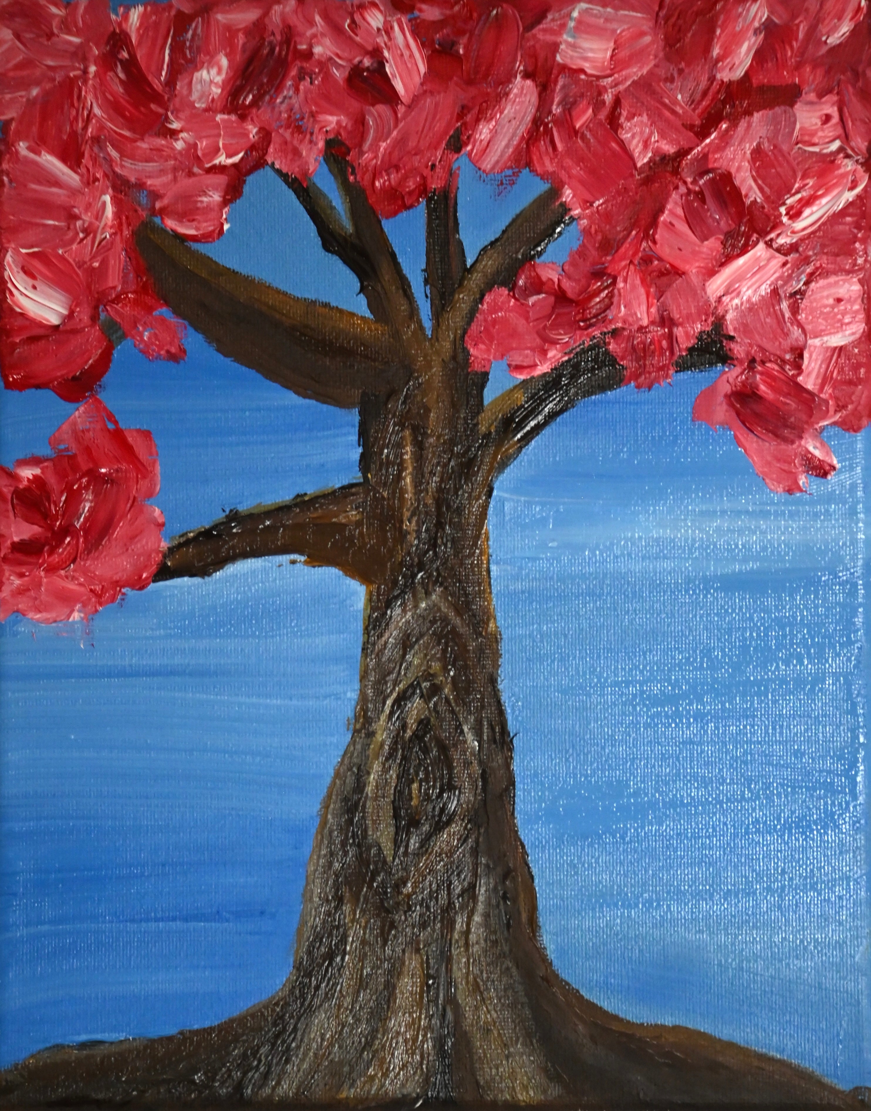 Believe Tree Original 8"x10"